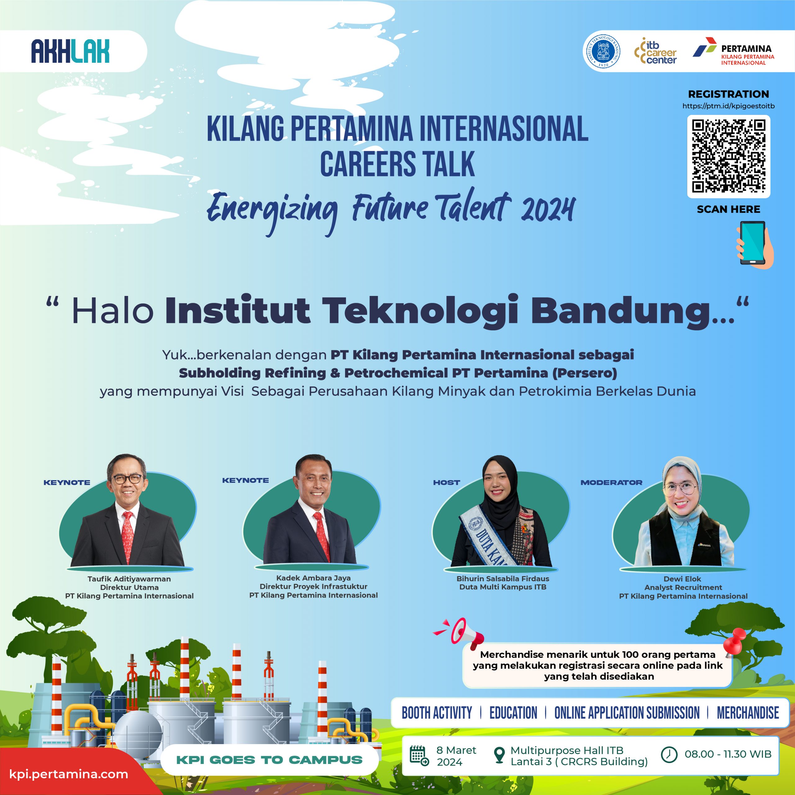 Kilang Pertamina Internasional Career Talks “Energizing Future Talent 2024”